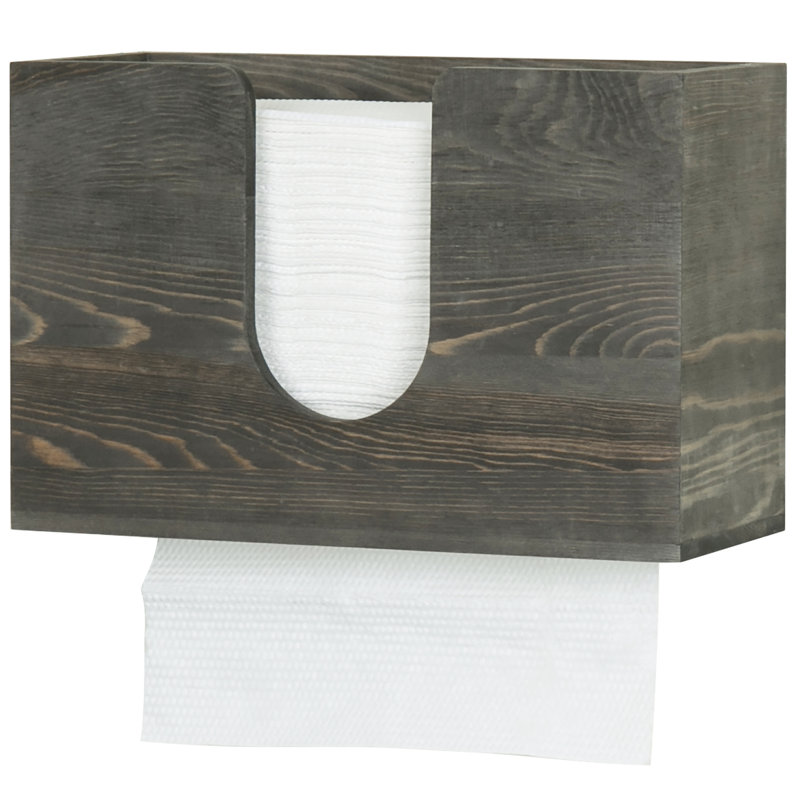 Wall/Under Cabinet Mounted Paper Towel Holder
