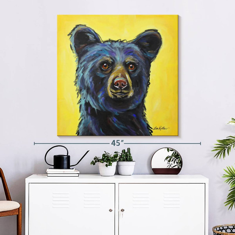 Brampt Black Bear Bernard, 33" H x 33" W