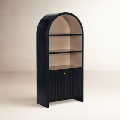 Liabella 5 Shelf Wood Bookcase