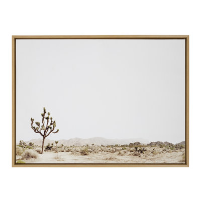 Lone Joshua Tree by Amy Peterson Framed Canvas Wall Art Print