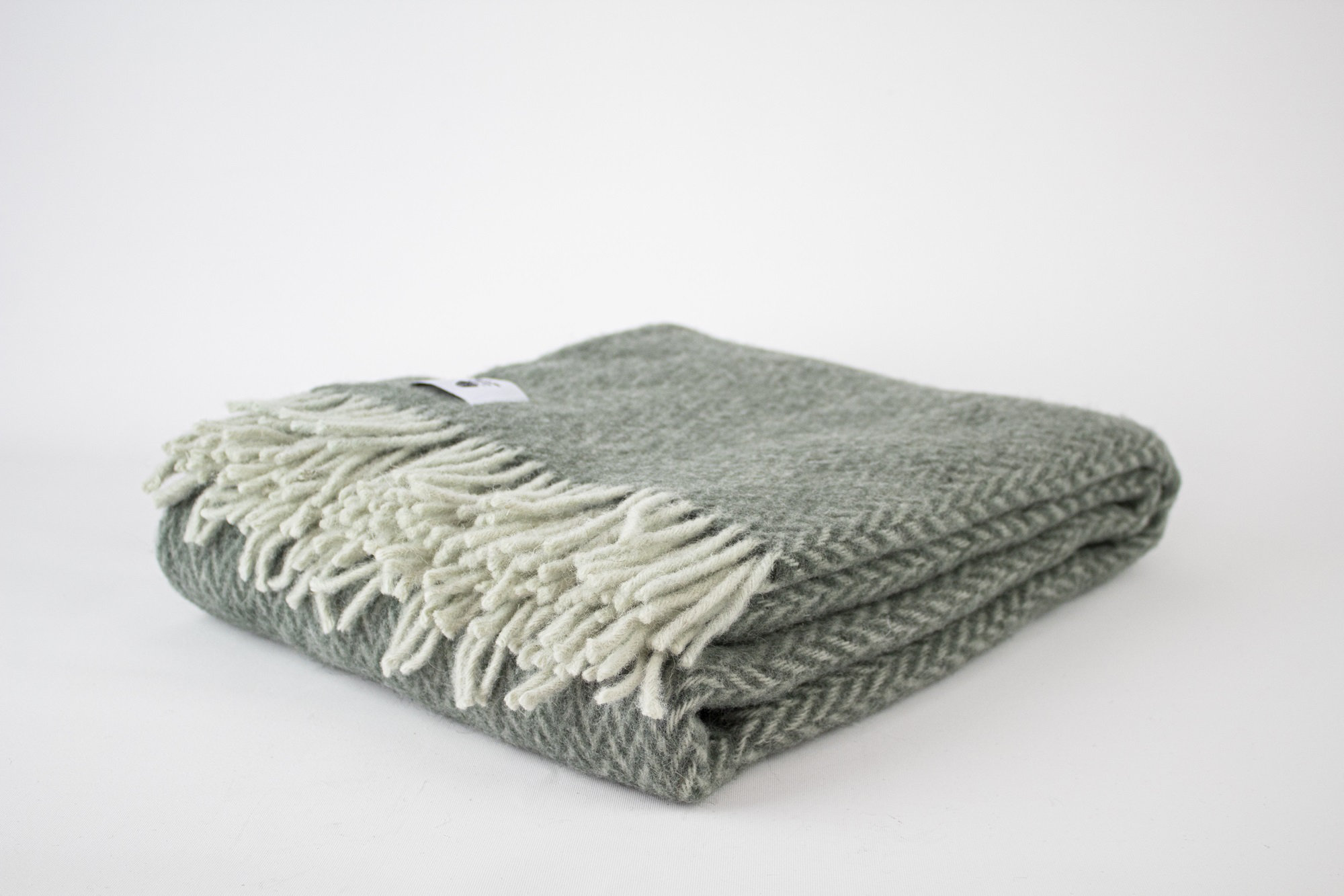 Pure Wool Throw Blanket