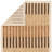Anning Handtufted Washable Wool Blend Geometric Brown Area Rug-337342084