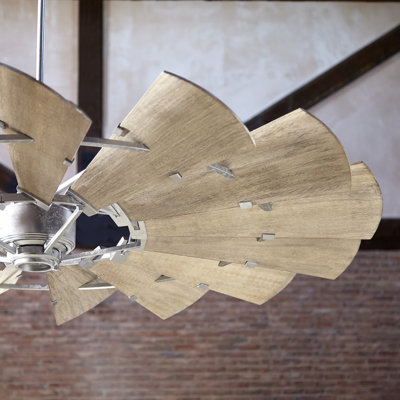 Windmill 72" Oiled Bronze Transitional Ceiling Fan