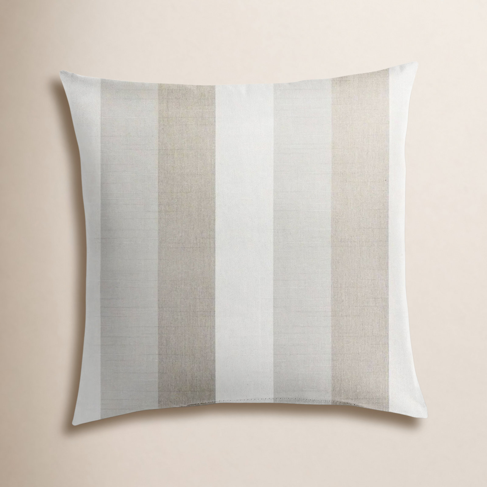 Nisha Sunbrella® Throw Pillow, 24'' x 24'', Brown/Gray