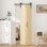 Porte de grange pliante de style K en bois de pin massif 84 po avec quincaillerie
