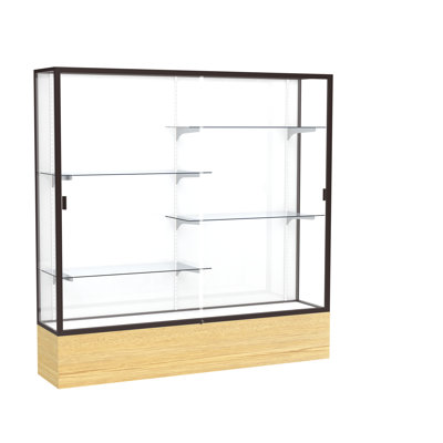 Reliant Series 72'' H x 72'' W Metal Trophy Display Case