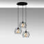 Luminaire suspendu en grappe à 3 lumières
