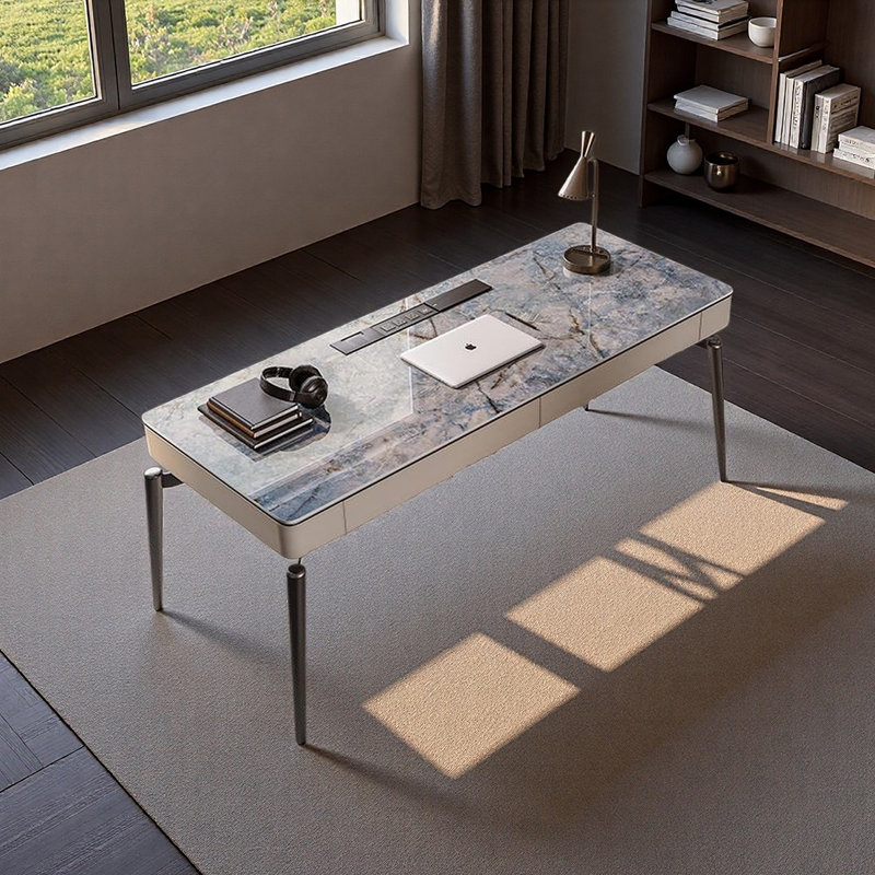 Unique and Exquisite Desk, 29.52" H x 55.11" W x 23.62" D