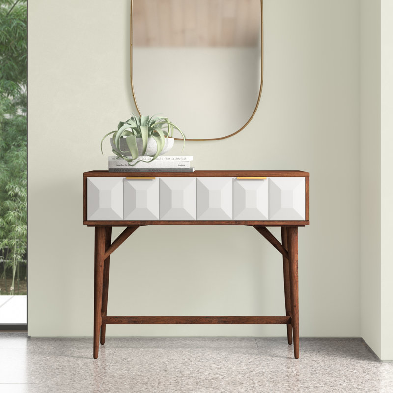 Jherica 36'' Solid Wood Console Table