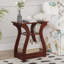 Grande table de bout et prises intégrées Arthus 23,62 po-195299035-178366726