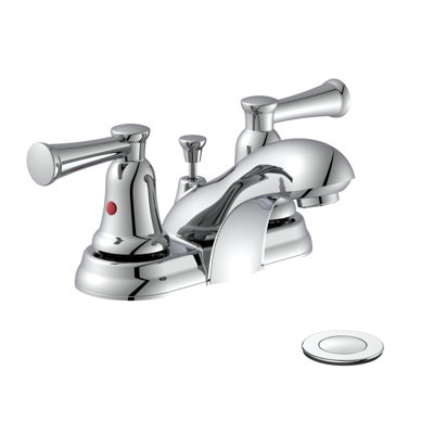 4 In. Centerset 2-Handle Bathroom Faucet