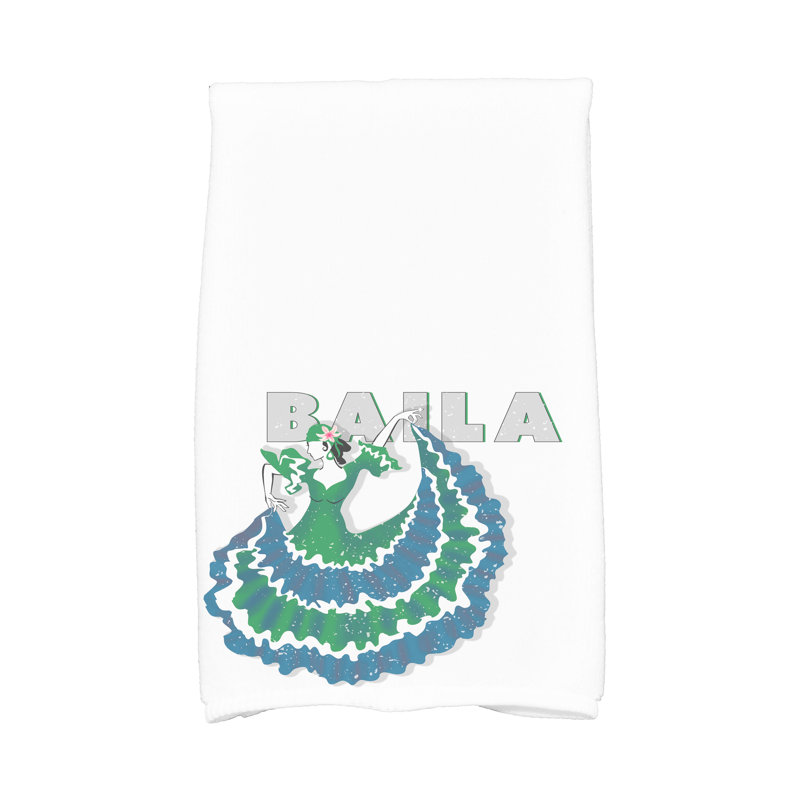 Amergin Tea Towel Kitchen Towel, Green