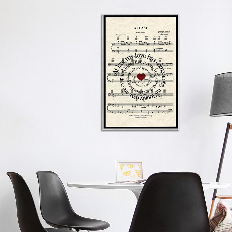 At At - impression, Toile avec cadre argenté, H 40 po x l 26 po x P 1,5 po, Aucun mat