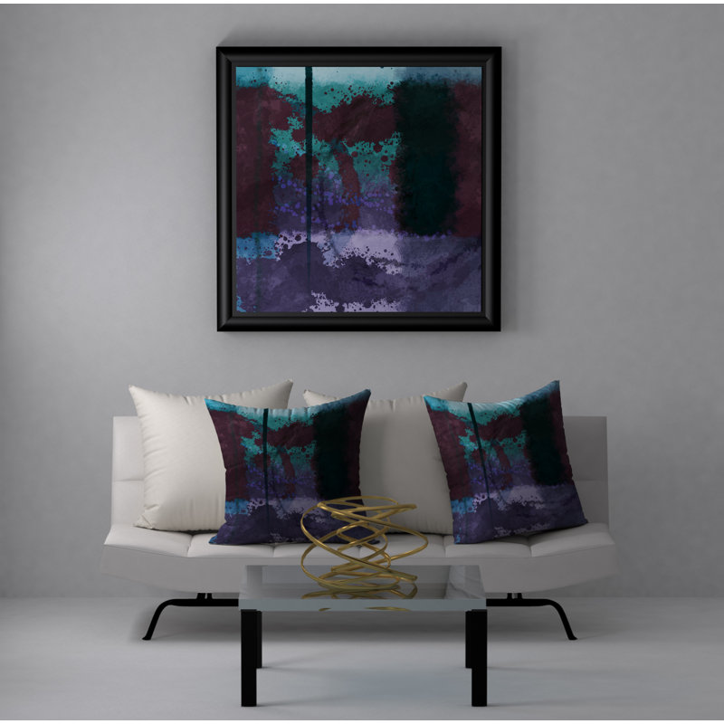 Housse de coussin carrée/insert, 18" x 18"