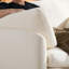 Oversized Chenille Single Sofa Chair with Pillows-65686279