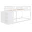 Lit simple superposé simple avec 4 tiroirs et 3 tablettes - teinte blanche pour un look frais, une solide construction en bois, un rangement fonctionnel et une durabilité à long terme,-1529157499-1529157497