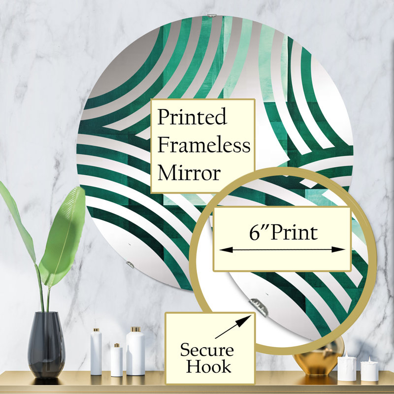 Circle Mirror, 31.4" x 31.4"
