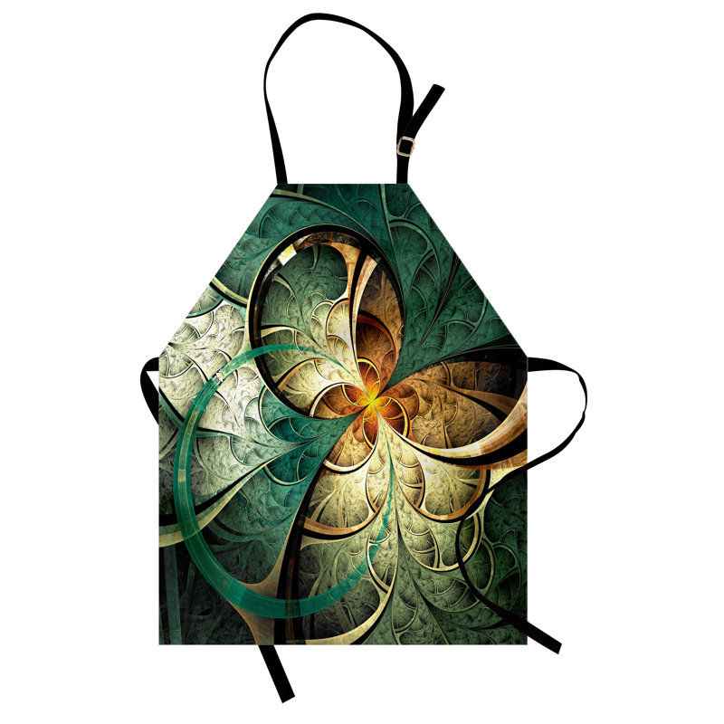 No Pattern Bib Apron