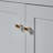Hamlet 43'' Single Bathroom Vanity with Carrara Marble Top-60199502