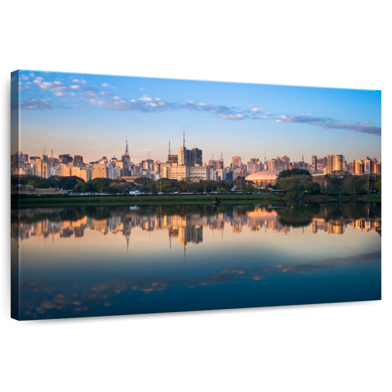 Sireci Sao Paulo Skyline Reflection