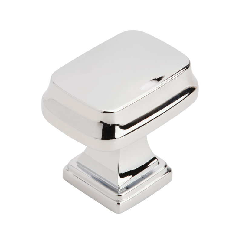 Poignée rectangulaire Revitalize 1 3/16 po, Chrome poli