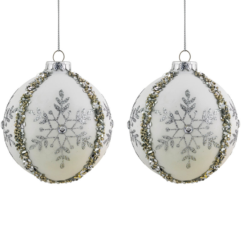 4'' Glass Ball Ornament