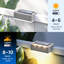 Stainless Steel Solar Powered Step Light Pack-118110012-118110013