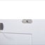 Îlot de cuisine de 39,3 po avec abattant, îlot de rangement avec support latéral ouvert, tiroir, porte-serviettes, chariot de cuisine à roulettes verrouillables pour jardin-394692948