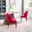 Chaise d'appoint en velours Zacaras-2113509145