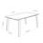 Princeton Indoor Walnut and Wood Dining Table-1579288416