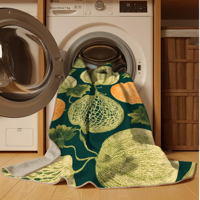  Tapis lavable Charentais Melon