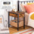 Huspon 24" End Table with Storage and Charging Station-360500358