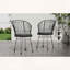 Chaise Tavon, ensemble de 2, avec coussins