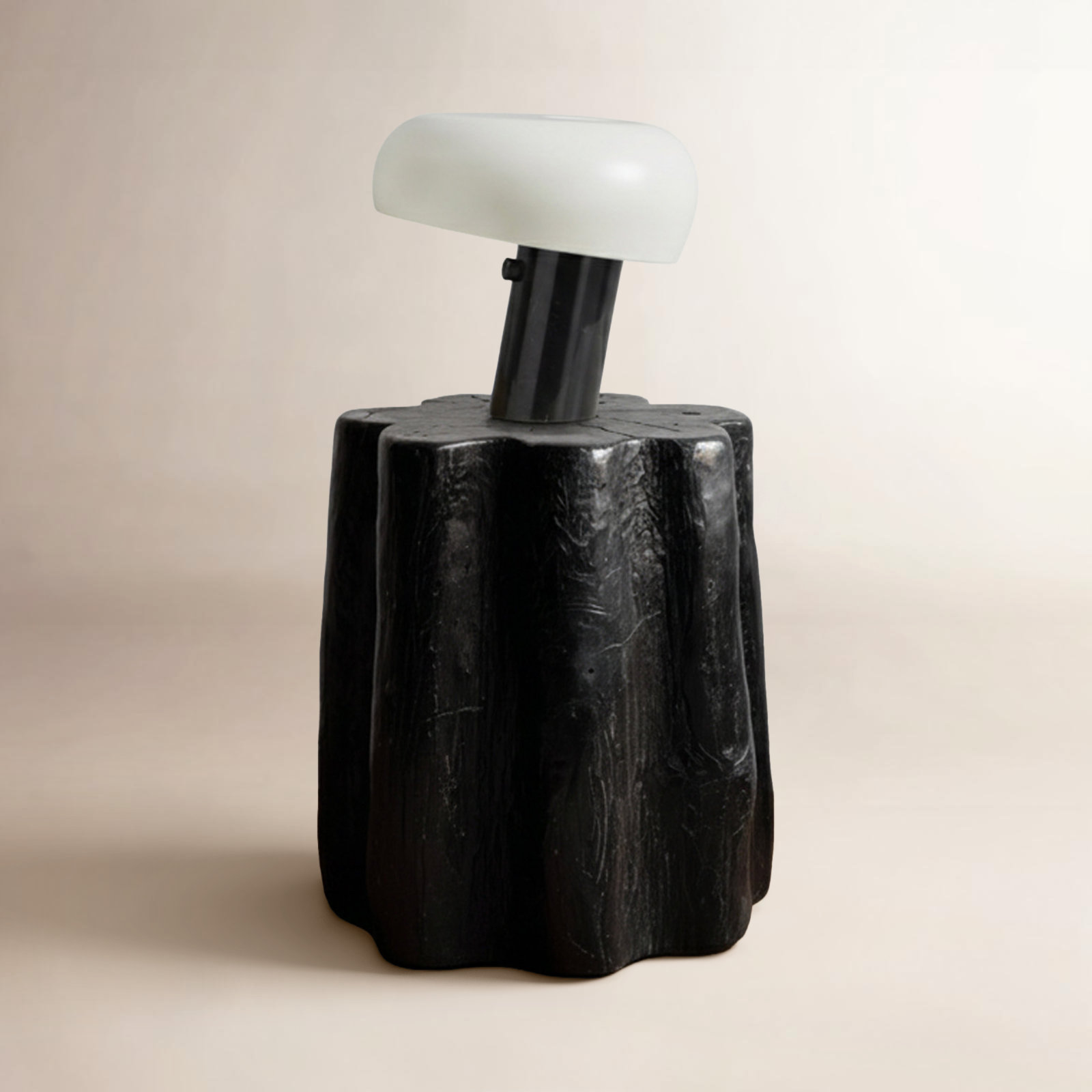 Aldrin Genuine Marble Novelty Lamp