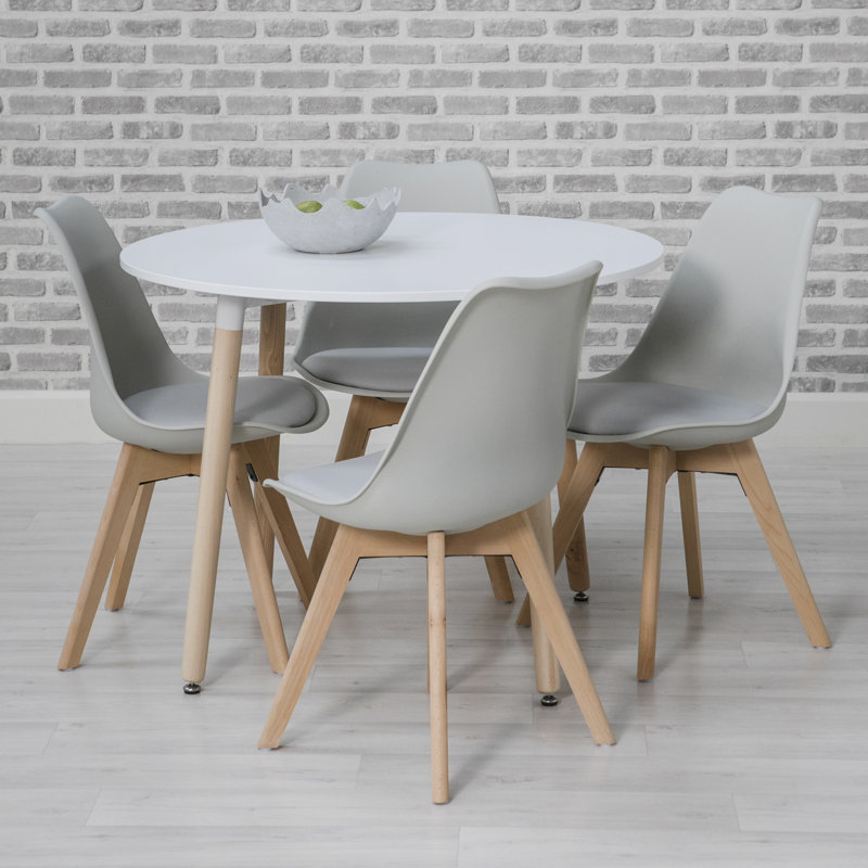 Mira Dining Set, Grey