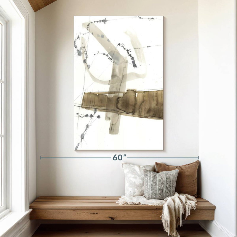 Avery Umber Connection II, 51" H x 34" W
