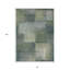 Tapis intérieur lavable abstrait 8 pi x 10 pi gris