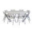 Table pliante circulaire en plastique 60 po-102335173