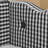 Cozy Gingham Daybed With Trundle Twin Size Sofa Bed, No Box Spring Needed, With Usb Port & Wave Shape, Linen Fabric-401463789