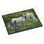 Tapis de porte d’extérieur anti-dérapants group of chevaux-16653901