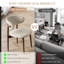 Sachelle Solid Wood and Upholstered White Side Chair Dining Chair, No assembly required (Set of 4)-272227208-268516296