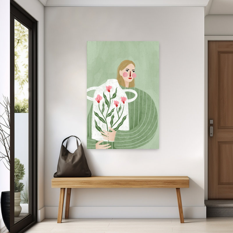 Art contemporain abstrait abstrait, H 60 po x l 40 po