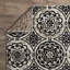 Tapis géométrique en polypropylène tissé à la machine Ginerva-2084442287