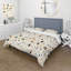 Ensemble de housse de couette antique beige et rétro-361776194