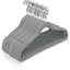 Cintre standard en plastique antidérapant pour costume / manteau Nickiyah (ensemble de 50)