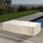 Aydria Rectangle Concrete Propane Smokeless Fire Pit Table