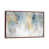 Classic Brown Wood Floater Framed