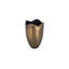Athena Cast Aluminum Vase Antique Brass-1036719126