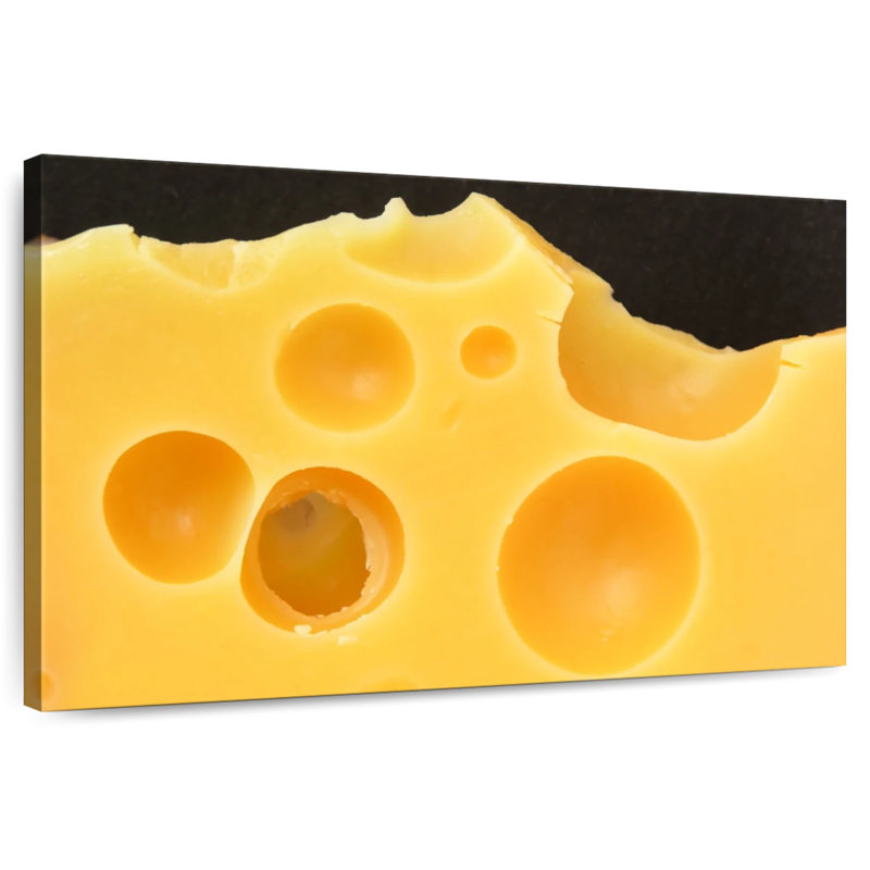 Yarlin fromage suisse, H 30 po x l 45 po