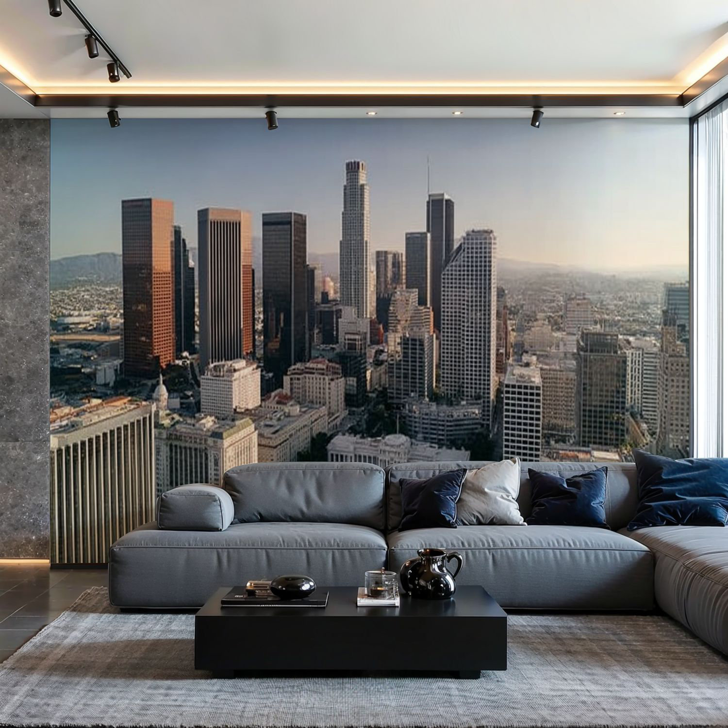 Latitude Run® Peel and Stick Wallpaper Wall Mural Drone Office ...